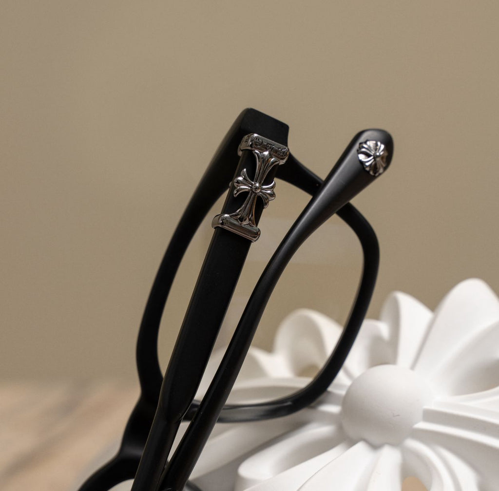 Chrome Hearts COX UCKER Glasses Silver