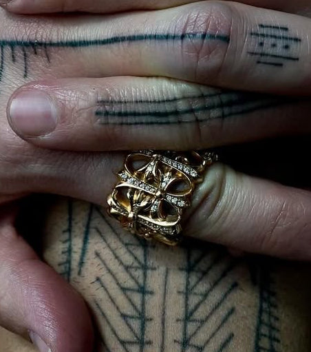 Chrome Hearts Cemetery Ring