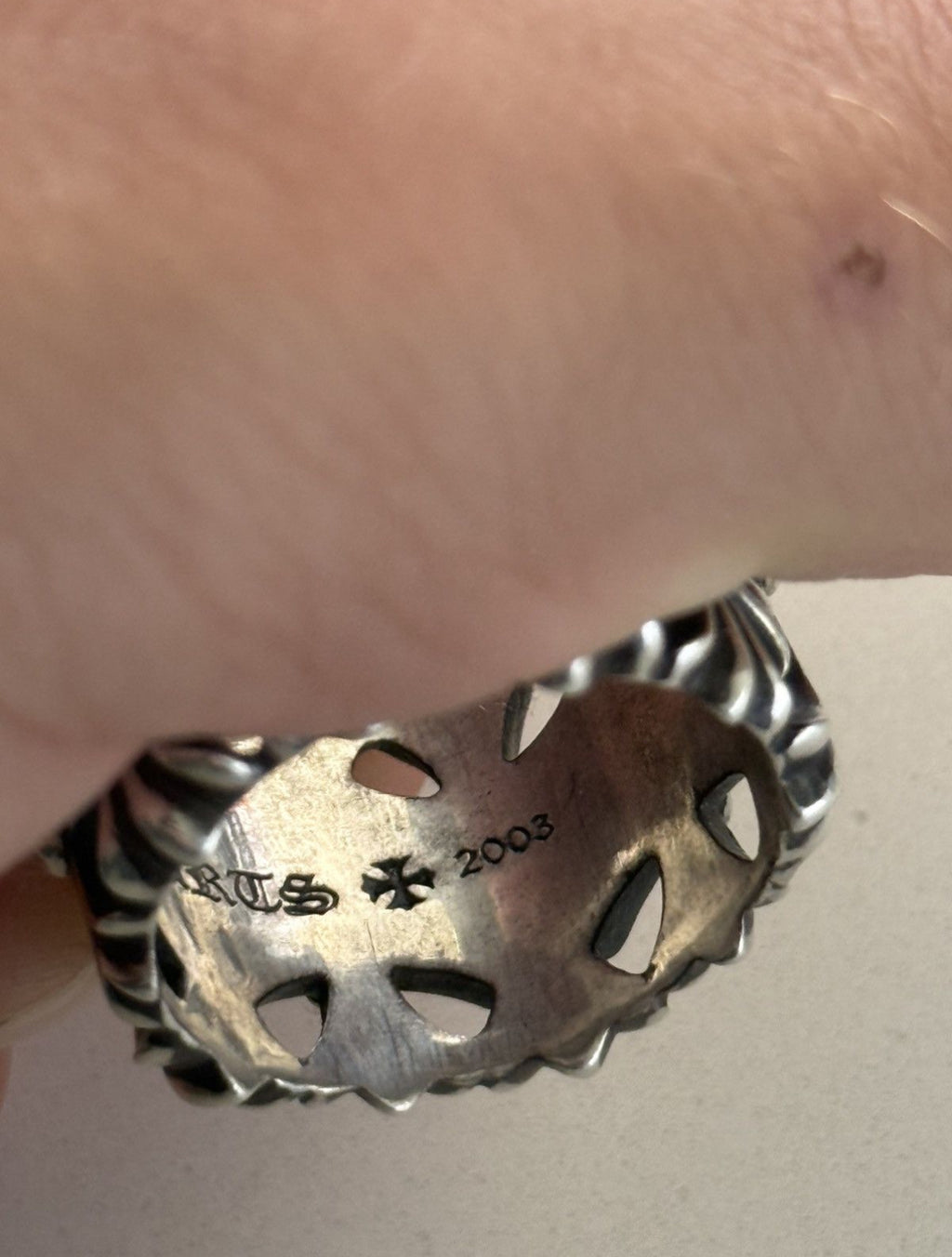Chrome Hearts Cemetery Ring