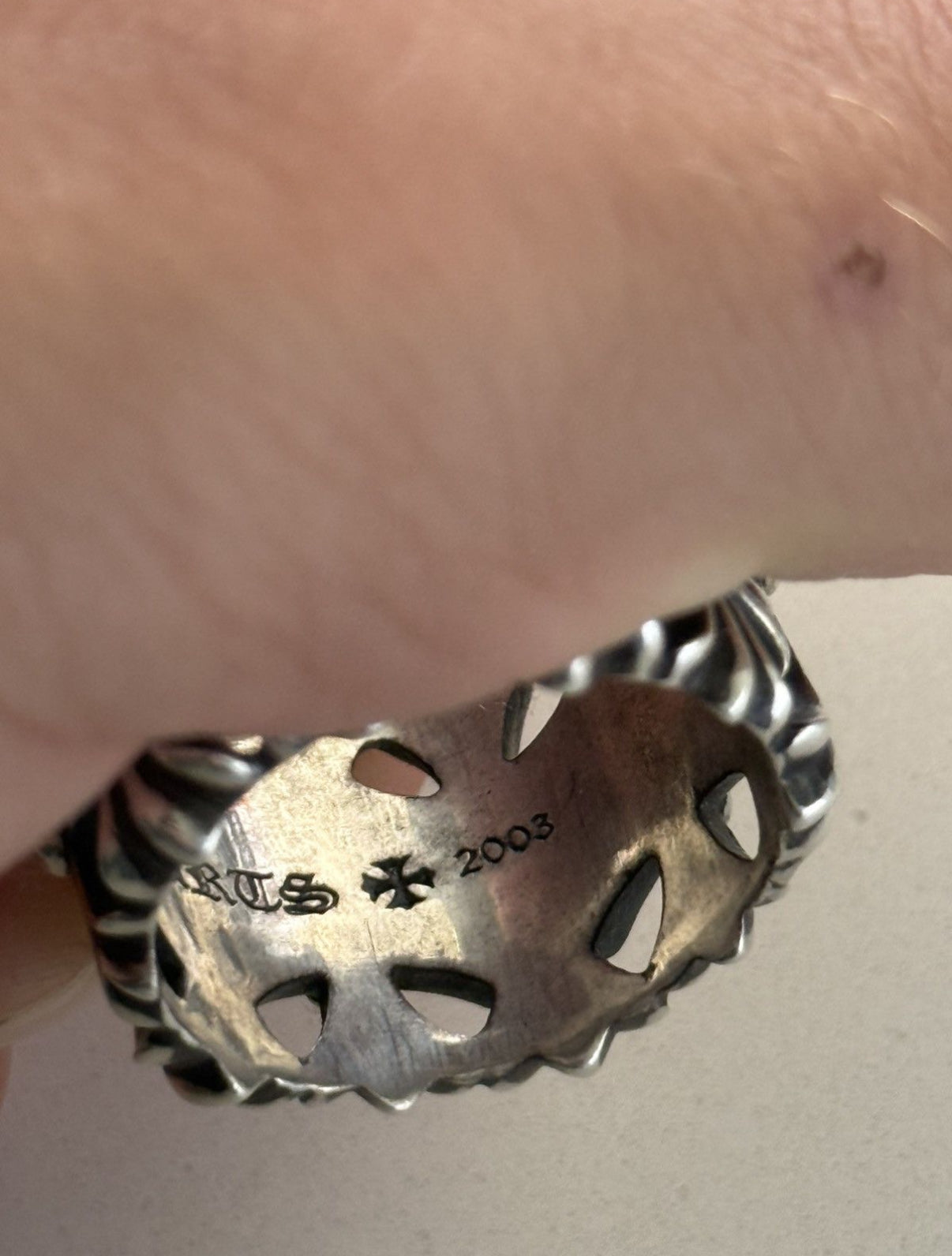 Chrome Hearts Cemetery Ring