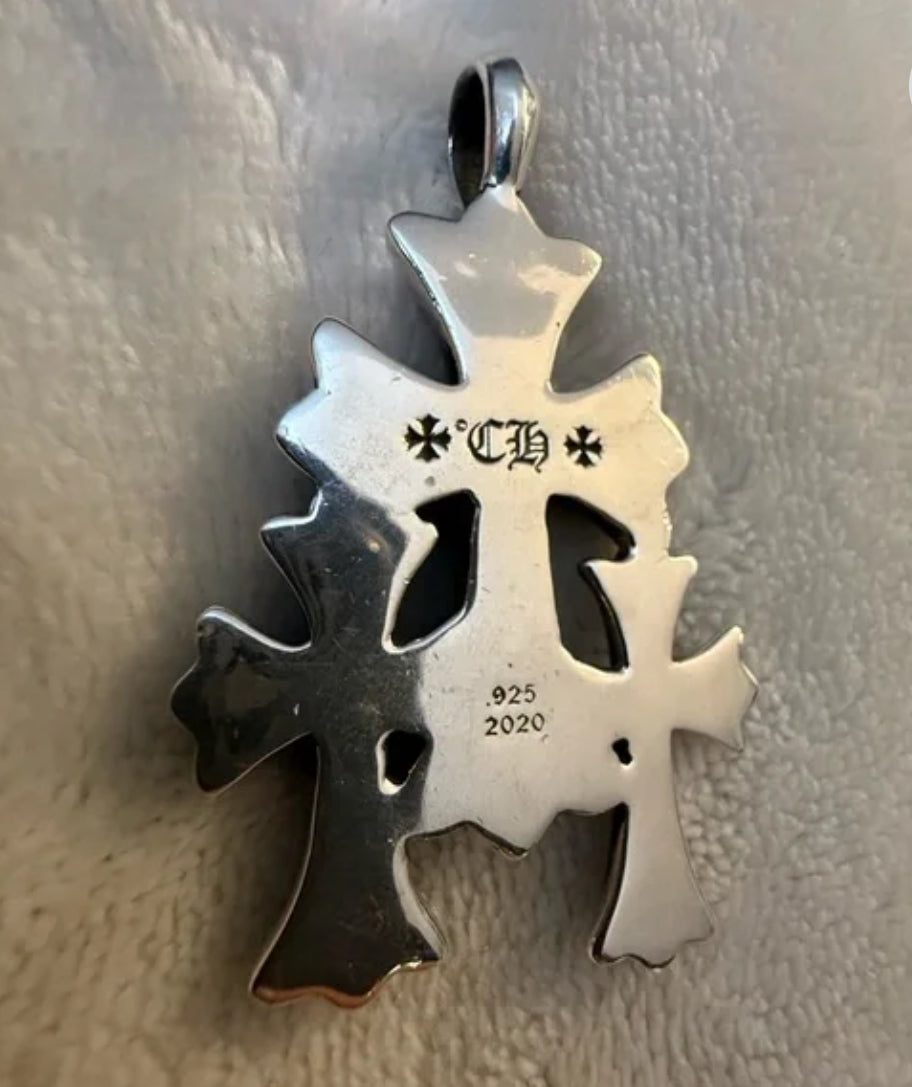 Chrome Hearts Triple Cross Pendant