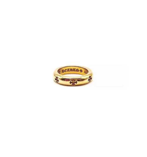 CH 22k gold Negative Cross Ring