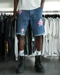Chrome Hearts Pink Patch Turbo Diesel Shorts