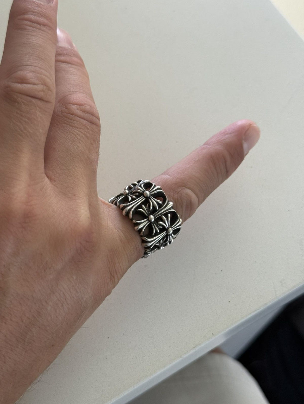 Chrome Hearts Cemetery Ring